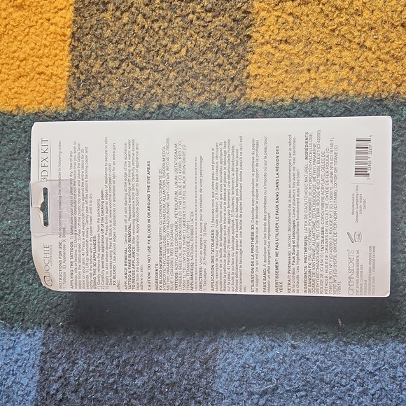 3D FX kit ☆ Buttons ☆ FX Blood ☆ no glue needed ☆ Brand New in pkg ☆ Halloween - Picture 7 of 13